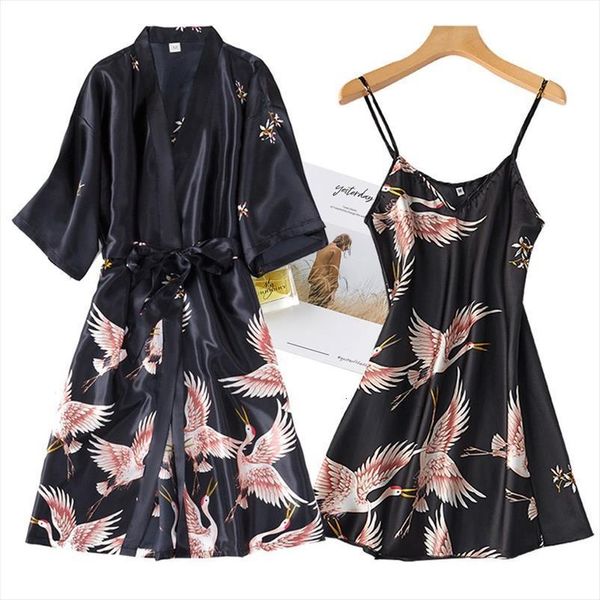 rayon robe set bride bridesmaid women sleepwear wedding gown lace kimono bathrobe night dress casual nightgown, Black;red
rayon robe set bride bridesmaid women sleepwear wedding gown lace kimono bathrobe night dress casual nightgown, Black;red