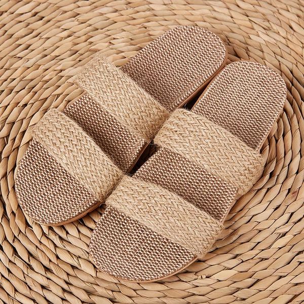 slippers women indoor home flax slides summer flat shoes woman house floor breathable lovers bedroom, Black
slippers women indoor home flax slides summer flat shoes woman house floor breathable lovers bedroom, Black