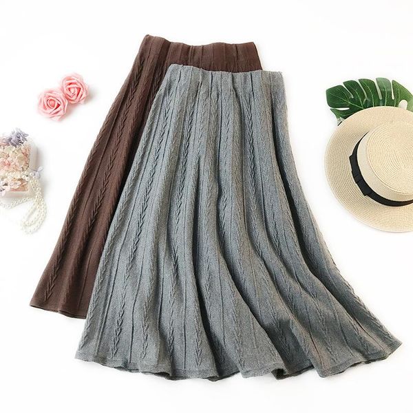 skirts knitted skirt women sweater midi a-line saias long faldas mujer high waist bottoms plus size winter warm jupe femme, Black
skirts knitted skirt women sweater midi a-line saias long faldas mujer high waist bottoms plus size winter warm jupe femme, Black