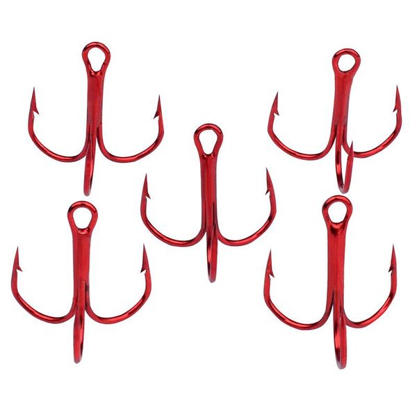100pcs treble fishing hooks small round bent triple hard lure spoon fishhook size 2# 4# 6# 8# 10#
100pcs treble fishing hooks small round bent triple hard lure spoon fishhook size 2# 4# 6# 8# 10#