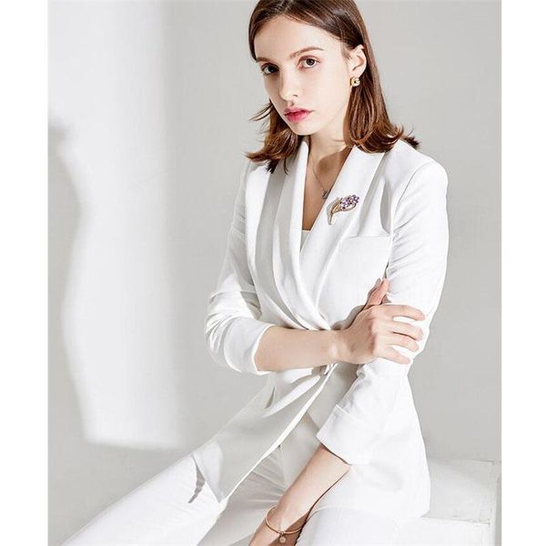 women pantsuits white suits plus size custom made ladies pantsuit blazer+pants for work wedding party women's two piece pants
women pantsuits white suits plus size custom made ladies pantsuit blazer+pants for work wedding party women's two piece pants