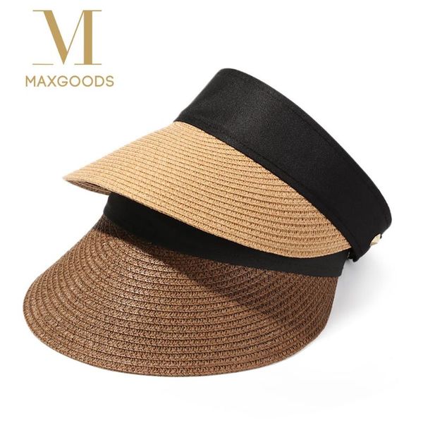 wide brim hats fashion casual straw cap visors summer empty suncap portable foldable magic tape roll-up beach hat women sun, Blue;gray
wide brim hats fashion casual straw cap visors summer empty suncap portable foldable magic tape roll-up beach hat women sun, Blue;gray