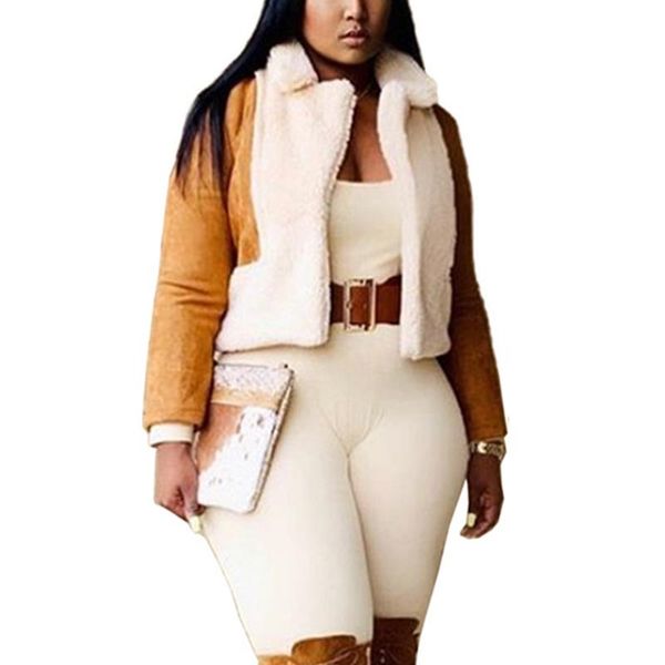 women's down & parkas fashion streetwear patchwork faux fur coat warm jacket office lady elegant outerwear winter women clothing plus s, Black
women's down & parkas fashion streetwear patchwork faux fur coat warm jacket office lady elegant outerwear winter women clothing plus s, Black