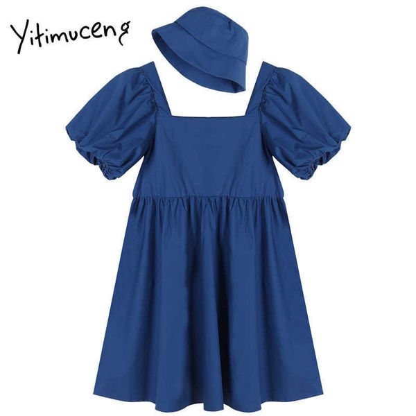 yitimuceng folds sweet dress for women mini solid spring puff sleeve square collar short sleeve loose waist office lady 210601, Black;gray
yitimuceng folds sweet dress for women mini solid spring puff sleeve square collar short sleeve loose waist office lady 210601, Black;gray