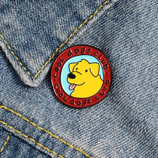 round yellow duck dog club clothes brooches european alloy enamel animal clothing badges backpack skirt collar pins brooch accessories, Gray
round yellow duck dog club clothes brooches european alloy enamel animal clothing badges backpack skirt collar pins brooch accessories, Gray