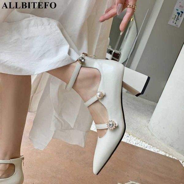 allbitefo buckle design natural genuine leather women heels shoes fashion high heel shoes high heels party wedding shoes 210611, Black
allbitefo buckle design natural genuine leather women heels shoes fashion high heel shoes high heels party wedding shoes 210611, Black