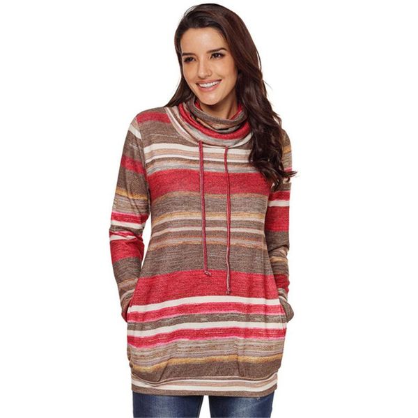 women's hoodies & sweatshirts women long sleeve ladies striped comfortable casual loose pullover female outdoor fashion 60560, Black
women's hoodies & sweatshirts women long sleeve ladies striped comfortable casual loose pullover female outdoor fashion 60560, Black