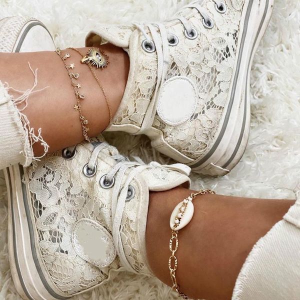 anklets 3 pcs/set rhinestone devil's eye shell charm for women gold color star pendant ankle chains 2021 fashion jewelry simple, Red;blue
anklets 3 pcs/set rhinestone devil's eye shell charm for women gold color star pendant ankle chains 2021 fashion jewelry simple, Red;blue