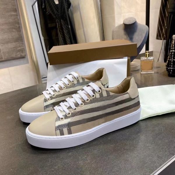 wholasale check cotton sneakers luxury designer men women striped shoes lace-up trainers platform casual shoe size 35-44, Black
wholasale check cotton sneakers luxury designer men women striped shoes lace-up trainers platform casual shoe size 35-44, Black