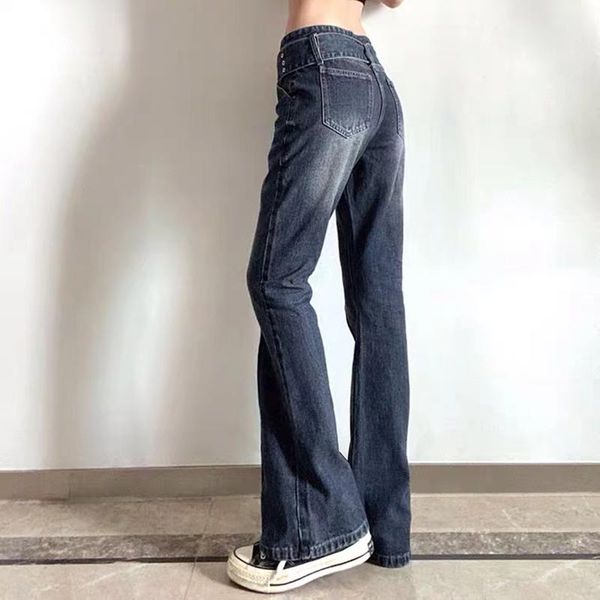 women's jeans autumn fashion y2k streetwear waistband cargo denim retro straight trousers mom boyfriends high waist pants, Blue
women's jeans autumn fashion y2k streetwear waistband cargo denim retro straight trousers mom boyfriends high waist pants, Blue
