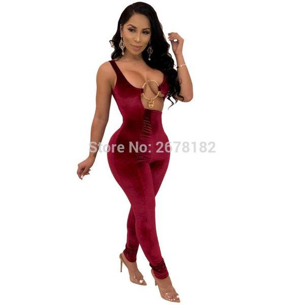 women's jumpsuits & rompers velvet hollow out ring jumpsuit women sleeveless backless skinny bodycon night club female body overalls, Black;white
women's jumpsuits & rompers velvet hollow out ring jumpsuit women sleeveless backless skinny bodycon night club female body overalls, Black;white