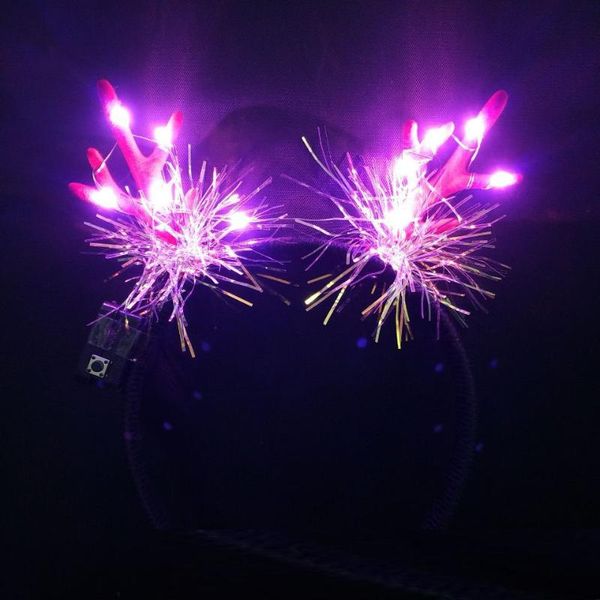 light women girl deer horn antler headbands head band glowing party wear cosplay hair accessory decoration
light women girl deer horn antler headbands head band glowing party wear cosplay hair accessory decoration