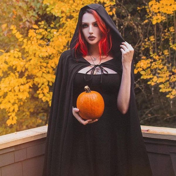 new autumn winter women black cloak loose gothic clothing punk style dark streetwear casual outwear for lady, White
new autumn winter women black cloak loose gothic clothing punk style dark streetwear casual outwear for lady, White