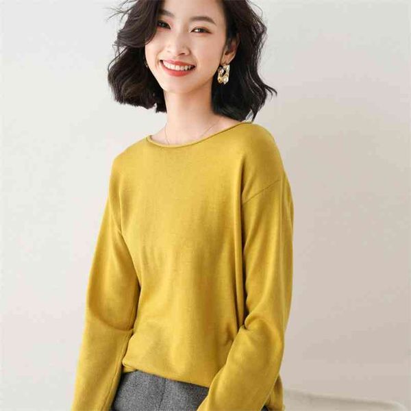 winter korean sweater autumn sweater women's thin o neck curling base loose pullovers full for women 210508, Black
winter korean sweater autumn sweater women's thin o neck curling base loose pullovers full for women 210508, Black