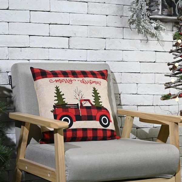 cushion/decorative pillow christmas throw covers red black plaid car vintage winter holiday square cushion for sofa couch chair pillowcase
cushion/decorative pillow christmas throw covers red black plaid car vintage winter holiday square cushion for sofa couch chair pillowcase