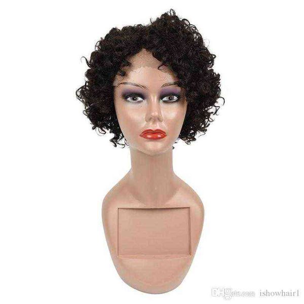 short wigs brazilian virgin hair kinky hair lace wigs human hair wigs 10inch for bla women swiss, Black;brown
short wigs brazilian virgin hair kinky hair lace wigs human hair wigs 10inch for bla women swiss, Black;brown