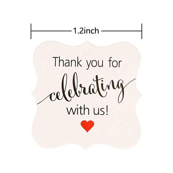 gift wrap 100pcs brown/white thank you paper tags for celebrating with us wedding decoration packaging hang stationery
gift wrap 100pcs brown/white thank you paper tags for celebrating with us wedding decoration packaging hang stationery
