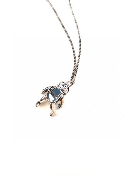 new fashion astronaut pendant initial letter necklace for lady women party wedding lovers gift engagement jewelry for bride with box nrj, Silver
new fashion astronaut pendant initial letter necklace for lady women party wedding lovers gift engagement jewelry for bride with box nrj, Silver