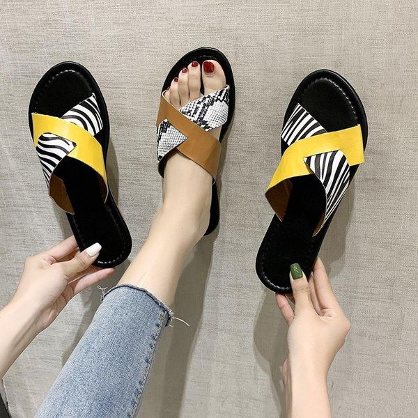 summer women's slippers beach serpentine open toe ladies shoes cross strap slides rome flat, Black
summer women's slippers beach serpentine open toe ladies shoes cross strap slides rome flat, Black