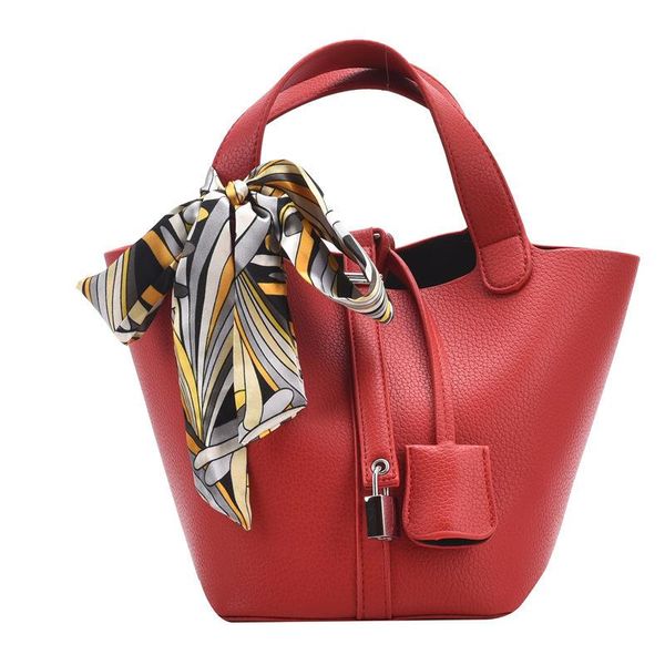 evening bags retro bucket bag silk scarf handbag soft leather fashion shoulder messenger vegetable basket for women
evening bags retro bucket bag silk scarf handbag soft leather fashion shoulder messenger vegetable basket for women