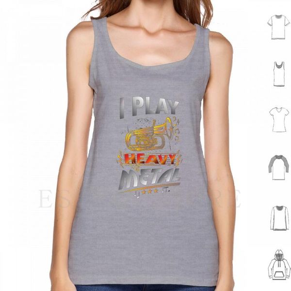 men' tank i play heavy metal tuba funny quote pun horn player vest instrument puns brass, White;black
men' tank i play heavy metal tuba funny quote pun horn player vest instrument puns brass, White;black
