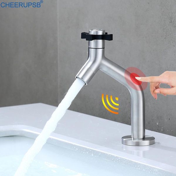 touch faucet bathroom smart sensor tap basin sink stainless steel torneira single cold deck mounted kraan one hole inductive faucets
touch faucet bathroom smart sensor tap basin sink stainless steel torneira single cold deck mounted kraan one hole inductive faucets
