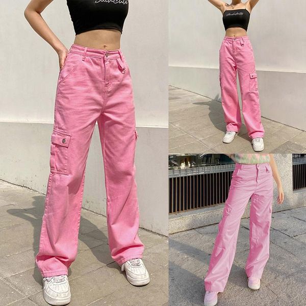 women's jeans 2021 women wide leg jeans, high waist solid color loose denim pants with flap pockets, Blue
women's jeans 2021 women wide leg jeans, high waist solid color loose denim pants with flap pockets, Blue