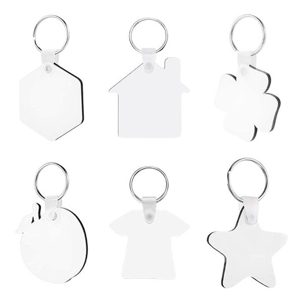 keychains ootdty 12 pcs sublimation blank heat transfer key chain double-side printed mdf keyrings tags with split rings, Silver
keychains ootdty 12 pcs sublimation blank heat transfer key chain double-side printed mdf keyrings tags with split rings, Silver