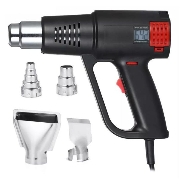 professional heat guns 2000w gun 220v electric air industrial power tool multiple nozzle lcd display shrink packaging
professional heat guns 2000w gun 220v electric air industrial power tool multiple nozzle lcd display shrink packaging