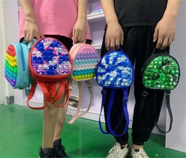 2021 toy backpack rainbow tie dye sensory push pop bubbles bag purses kids shoulder bags silicone handbag-872
2021 toy backpack rainbow tie dye sensory push pop bubbles bag purses kids shoulder bags silicone handbag-872