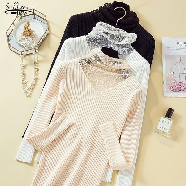 women's sweaters pullover women knitted jumper elegant lace crochet casual autumn winter fashion slim sweater 17125, White;black
women's sweaters pullover women knitted jumper elegant lace crochet casual autumn winter fashion slim sweater 17125, White;black