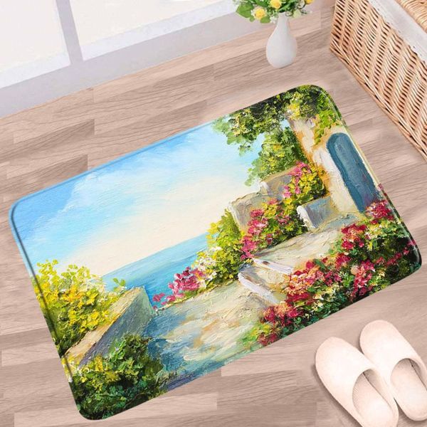 bath mats oil painting natural scenery bathroom mat flower plant waterfall retro town garden landscape non-slip rug kitchen doorway carpet
bath mats oil painting natural scenery bathroom mat flower plant waterfall retro town garden landscape non-slip rug kitchen doorway carpet
