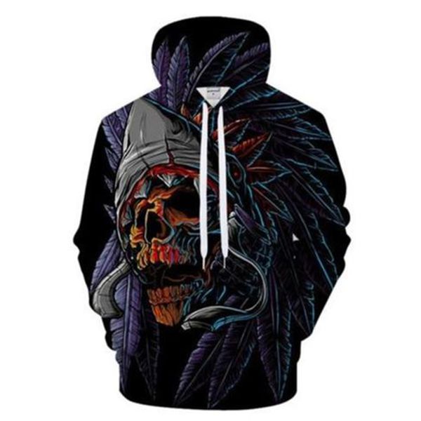 halloween skull leaf pattern men's 3d printed hoodie visual impact party punk gothic round neck sweatshirt hoodie, Black
halloween skull leaf pattern men's 3d printed hoodie visual impact party punk gothic round neck sweatshirt hoodie, Black