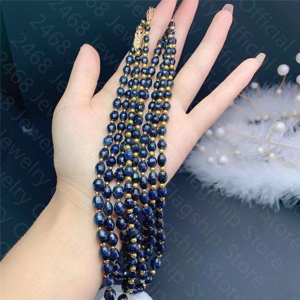 chains 2468 natural sapphire necklace, the same style for men and women, high-end atmosphere high-grade, essential parties, Silver
chains 2468 natural sapphire necklace, the same style for men and women, high-end atmosphere high-grade, essential parties, Silver