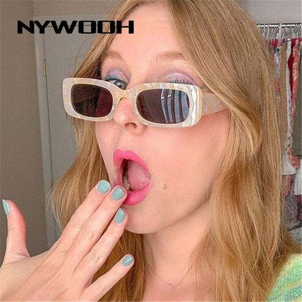 sunglasses nywooh vintage small rectangle women ins green pink sun glasses men fashion street s eyewear uv400, White;black
sunglasses nywooh vintage small rectangle women ins green pink sun glasses men fashion street s eyewear uv400, White;black