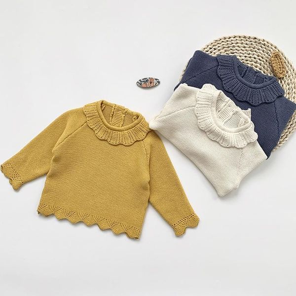 pullover autumn winter baby girls solid color long sleeves knitting clothes fashion casual kids sweaters, Blue
pullover autumn winter baby girls solid color long sleeves knitting clothes fashion casual kids sweaters, Blue