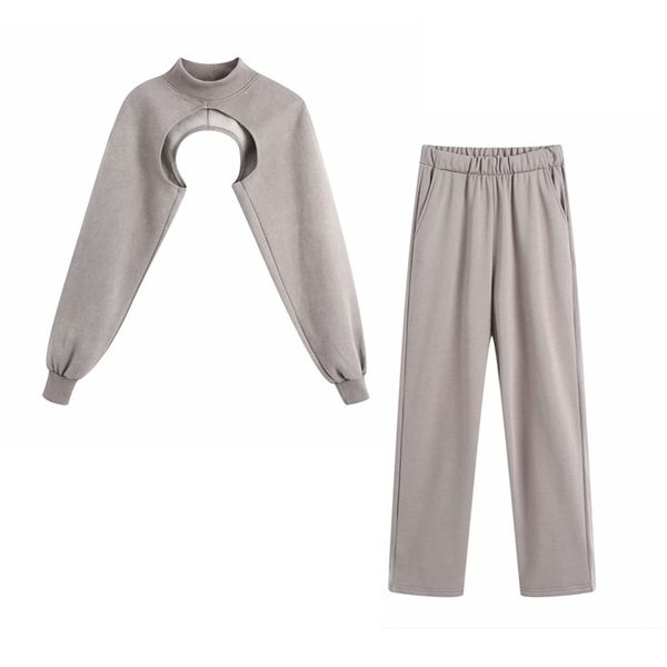 women autumn suits 2-piece sets o-neck long sleeve shorts hoodies and trousers female fashion street two piece set clothes 210513, White
women autumn suits 2-piece sets o-neck long sleeve shorts hoodies and trousers female fashion street two piece set clothes 210513, White