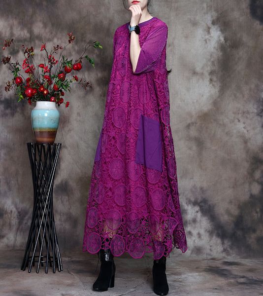 2021 spring harajuku female ethnic style heavy industry embroidered irregular lace temperament big dress swing, Black;gray
2021 spring harajuku female ethnic style heavy industry embroidered irregular lace temperament big dress swing, Black;gray