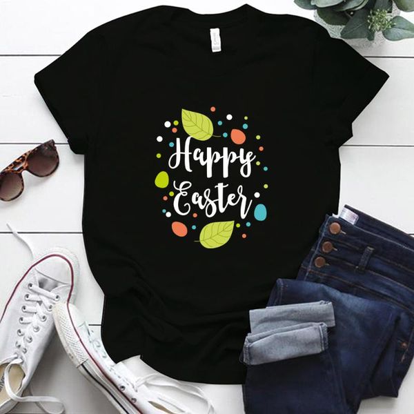women's t-shirt aesthetic graphic t shirts happy easter colorful eggs printing tshirts plus size crew neck oversized shirt y2k, White
women's t-shirt aesthetic graphic t shirts happy easter colorful eggs printing tshirts plus size crew neck oversized shirt y2k, White