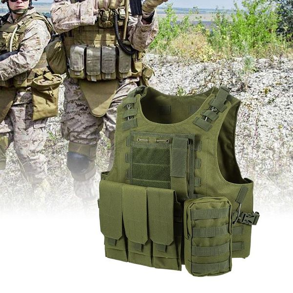 outdoor hunting jacket molle vest modular gear carrier adjustable training gaming paintball assault jackets, Camo;black
outdoor hunting jacket molle vest modular gear carrier adjustable training gaming paintball assault jackets, Camo;black