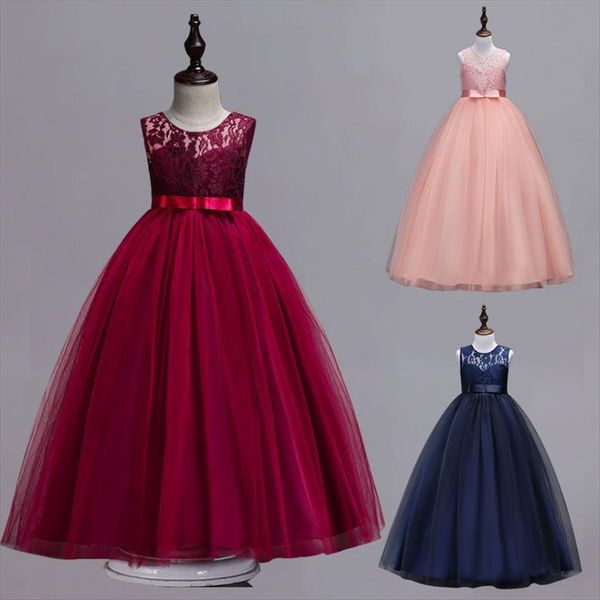 for girls elegant lace girl dress long gauze princess wedding party formal fancy, Red;yellow
for girls elegant lace girl dress long gauze princess wedding party formal fancy, Red;yellow