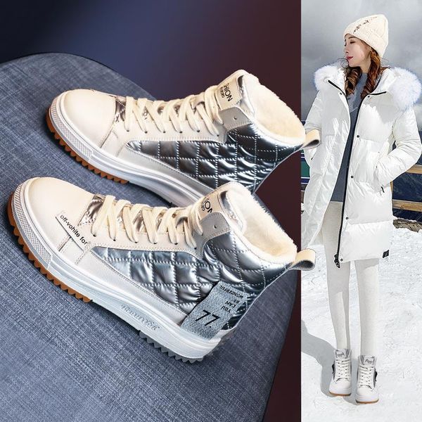 sequined clothing winter warm shoes women high ankle boots velvet fur 2021 female snow sliver, Black
sequined clothing winter warm shoes women high ankle boots velvet fur 2021 female snow sliver, Black
