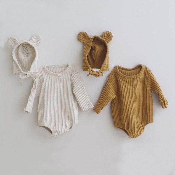 pcs baby boy girl romper + hat soft cotton long sleeves infant rompers born outfit clothes costume jumpsuits, Blue
pcs baby boy girl romper + hat soft cotton long sleeves infant rompers born outfit clothes costume jumpsuits, Blue