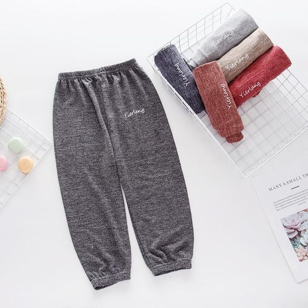 trousers spring summer children's home parent pants thin casual middle and small kids bloomers pajamas boys girls pant, Blue
trousers spring summer children's home parent pants thin casual middle and small kids bloomers pajamas boys girls pant, Blue
