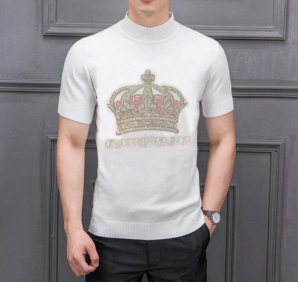 brand summer fashion mens sweaters tshirt slim rhinestones color o collar knitting half short sleeve knitted male pullover, White;black
brand summer fashion mens sweaters tshirt slim rhinestones color o collar knitting half short sleeve knitted male pullover, White;black