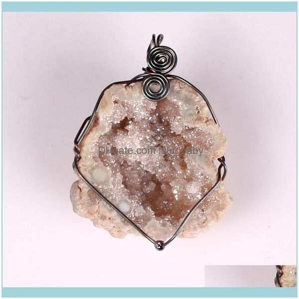 chains necklaces & jewelrychains 6 pcs druzy irregular natural stone agates geode necklace pendant copper wire winding healing pendants for, Silver
chains necklaces & jewelrychains 6 pcs druzy irregular natural stone agates geode necklace pendant copper wire winding healing pendants for, Silver