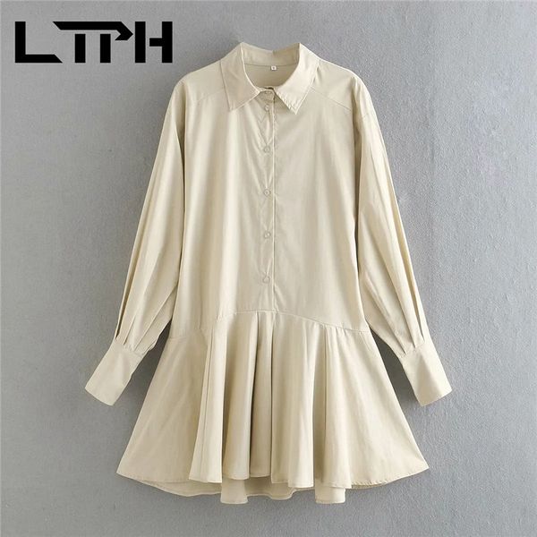 casual vintage shirt dress women lantern sleeve loose single breasted a-line solid elegant dresses spring autumn 210427, Black;gray
casual vintage shirt dress women lantern sleeve loose single breasted a-line solid elegant dresses spring autumn 210427, Black;gray
