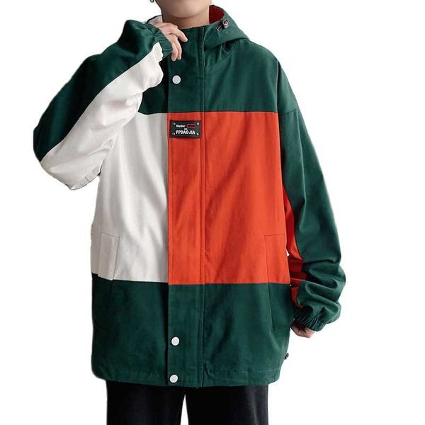 men's jackets 2021 spring hooded cargo jacket men cotton loose outerwear harajuku plus size zipper coat fashion street clothing male 5x, Black;brown
men's jackets 2021 spring hooded cargo jacket men cotton loose outerwear harajuku plus size zipper coat fashion street clothing male 5x, Black;brown