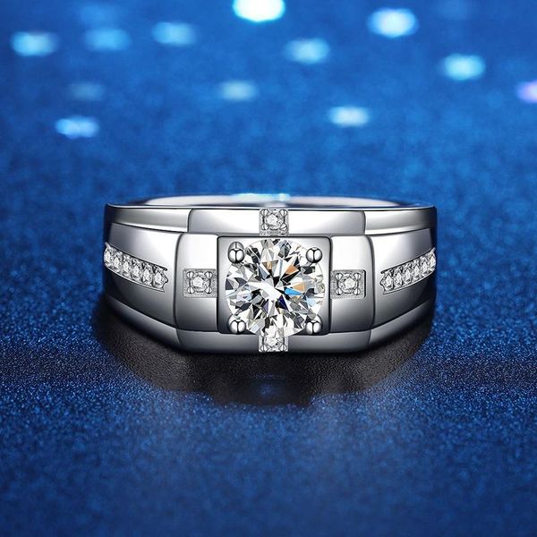 wedding rings sterling silver white gold plated diamond ring moissanite male 1ct couple, Slivery;golden
wedding rings sterling silver white gold plated diamond ring moissanite male 1ct couple, Slivery;golden