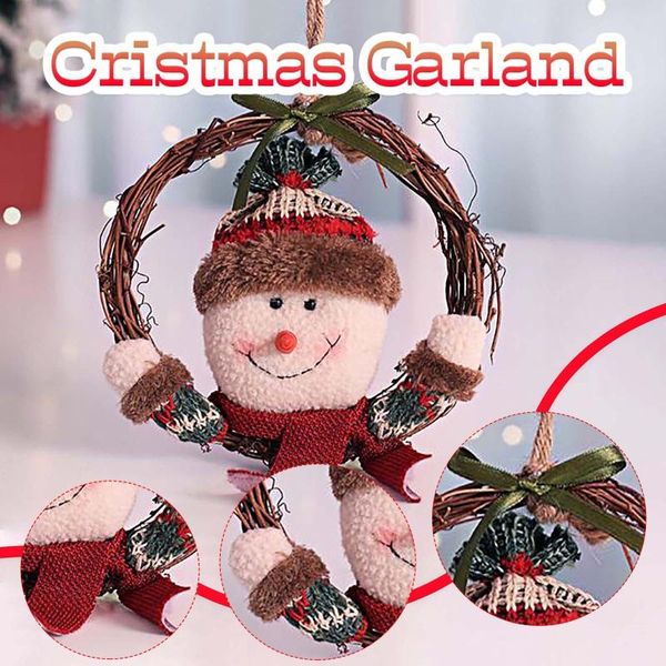 christmas ornaments wreath rattan garland snowman elk vine ring pendant decoration for window door decorative flowers & wreaths
christmas ornaments wreath rattan garland snowman elk vine ring pendant decoration for window door decorative flowers & wreaths